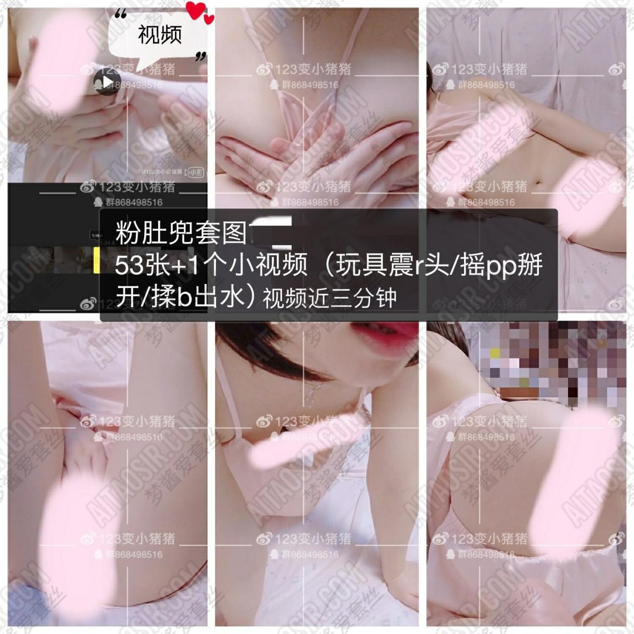 【大胸嫩妹推荐】推特@微博美乳软妹子@123变小猪猪之售卖系列6套合集（276P+6V-1.17GB）