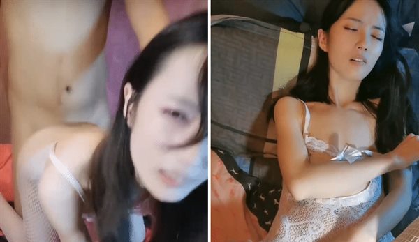 长相文静大长腿颜值美女连体白色网袜啪啪，上位骑乘打桩机快速抽插，翘起屁股后入一下下撞击，对着镜头表情清晰可见